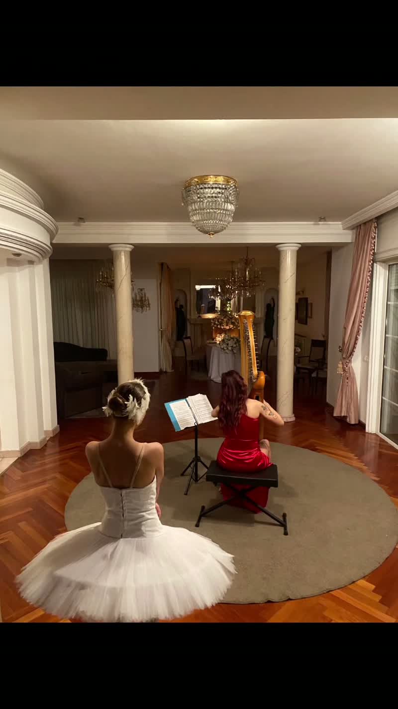 Harfa i balerina
